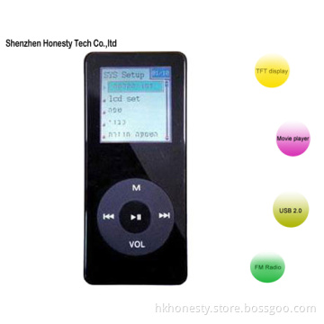 MP4 players with 1.8&quot; TFT screen-FM radio+qualify speaker.